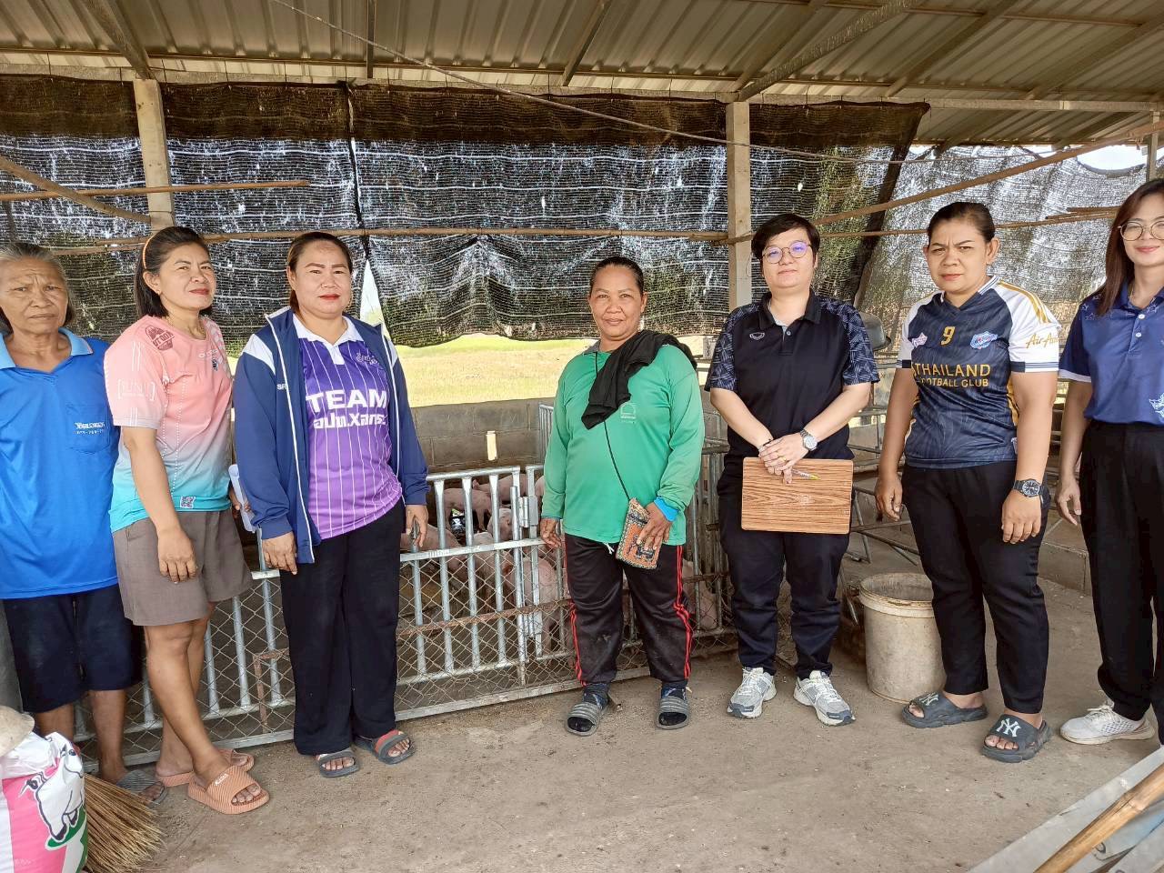 LKB Model  🎯(Learn-Knowledge-Best Practice)  พช.ลานกระบือ ลงพื้นที่ตรวจสอบกลุ่มสตรีที่เสนอโครงการขอรับงบประมาณกองทุนพัฒนาบทบาทสตรี